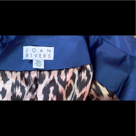 Joan Rivers Blue Jacket - Picture 7 of 8